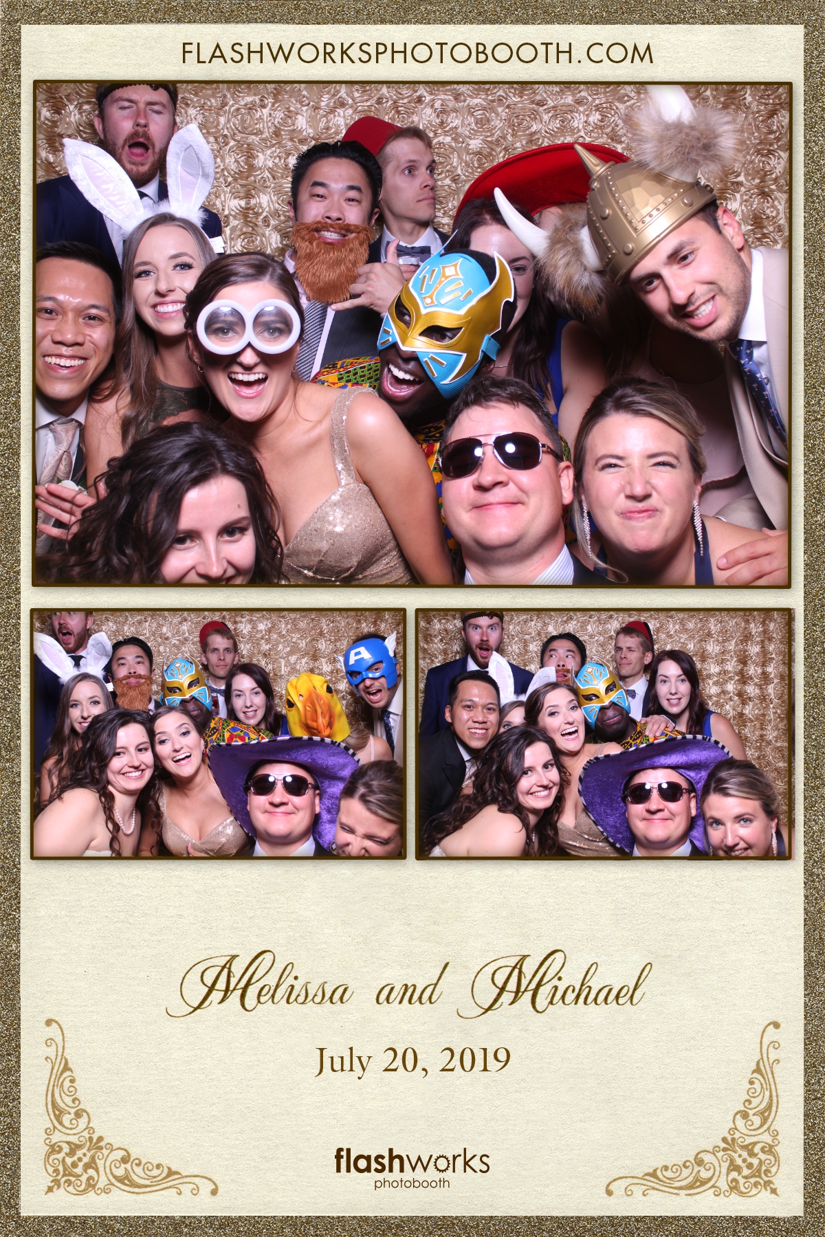 Michael and Melissa's Wedding | View more photos from the event at gallery.flashworksphotobooth.com/u/FlashworksPhotoboothInc/Michael-and-Melissas-Wedding